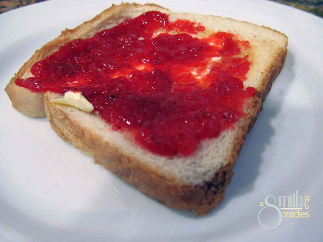 jam on toast