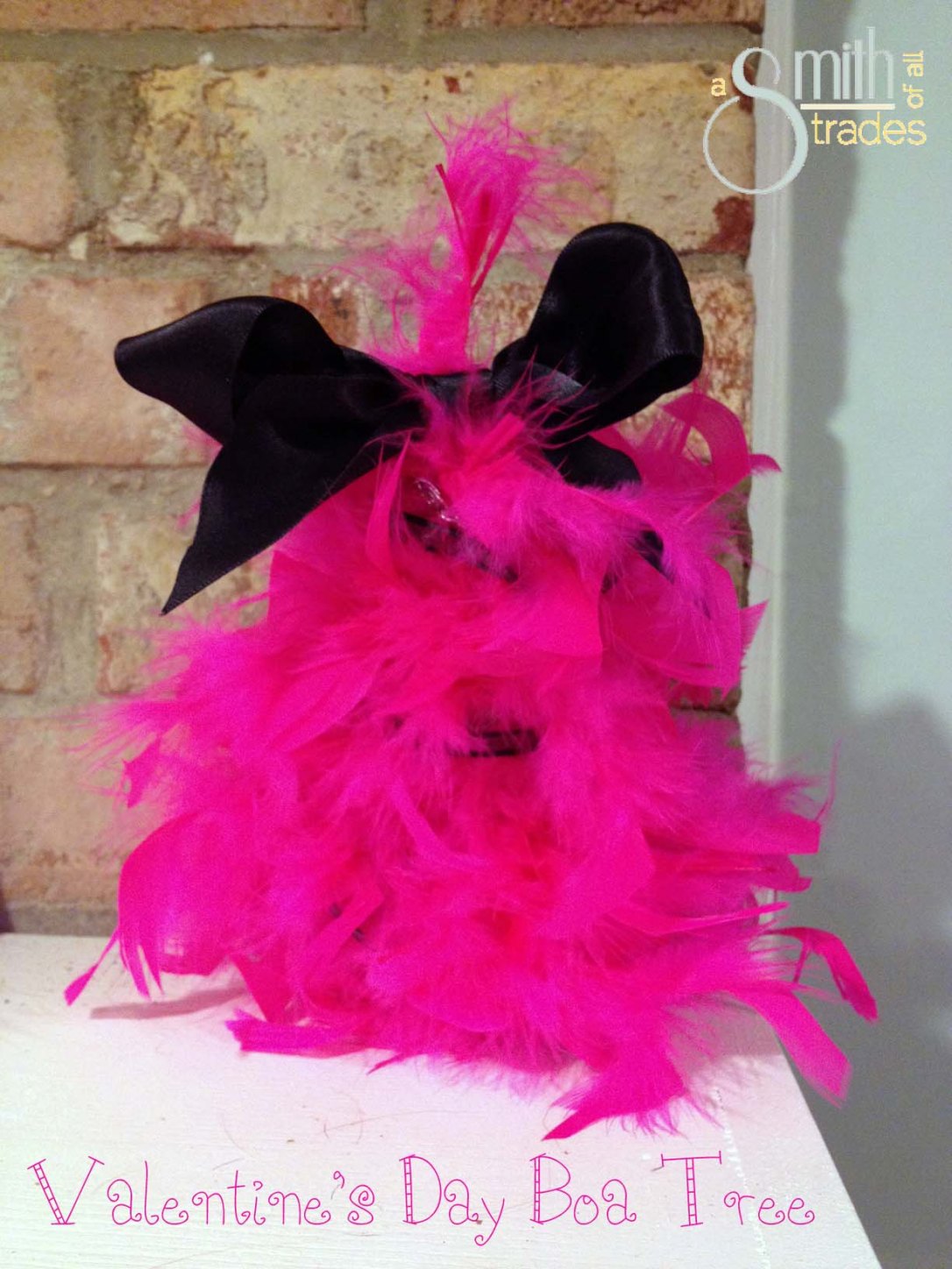 Valentines Day Boa Tree