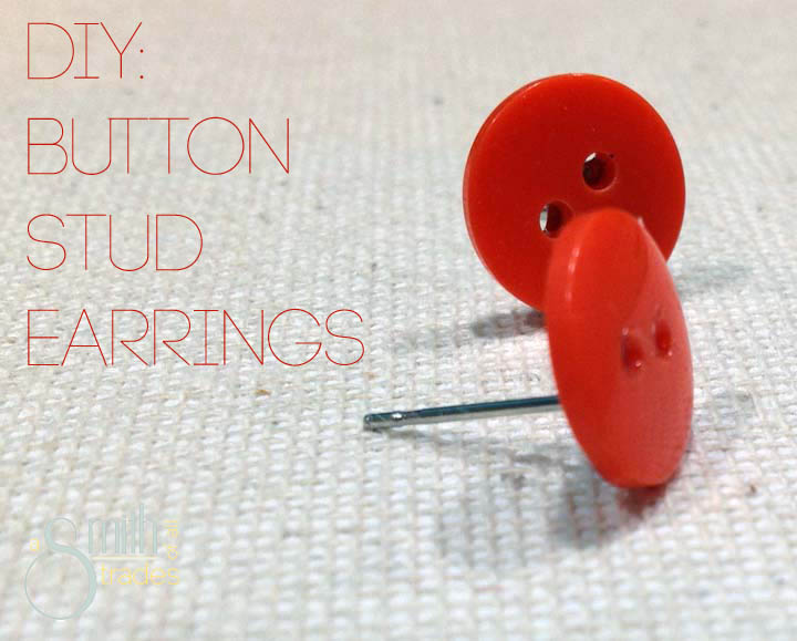 Button Stud Earrings Cover