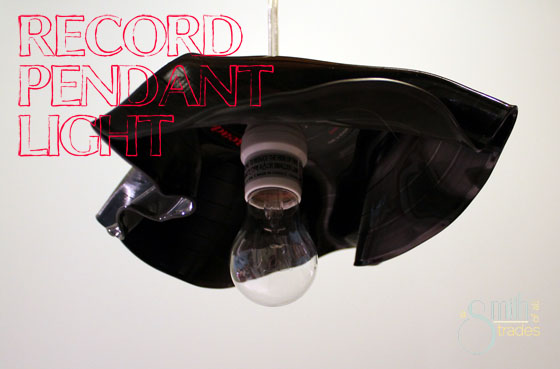 (A Smith of All Trades) Record Pendant Light