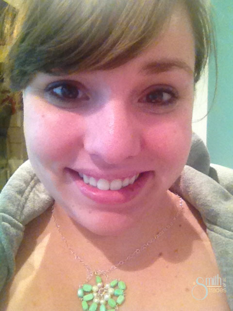 {A Smith of All Trades) Green necklace