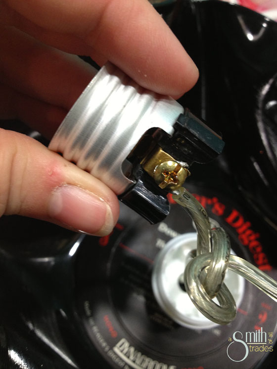 (A Smith of All Trades) Record Pendant Light