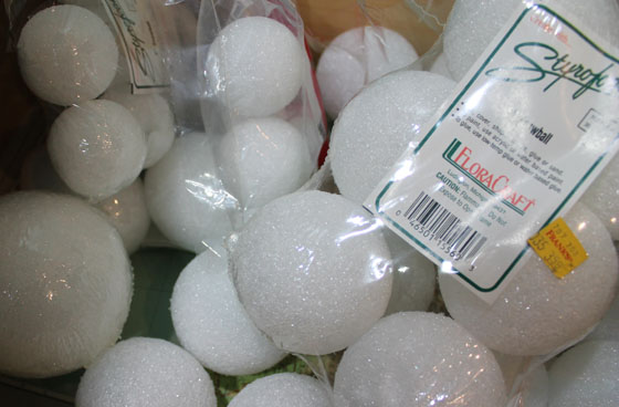 Styrofoam Balls